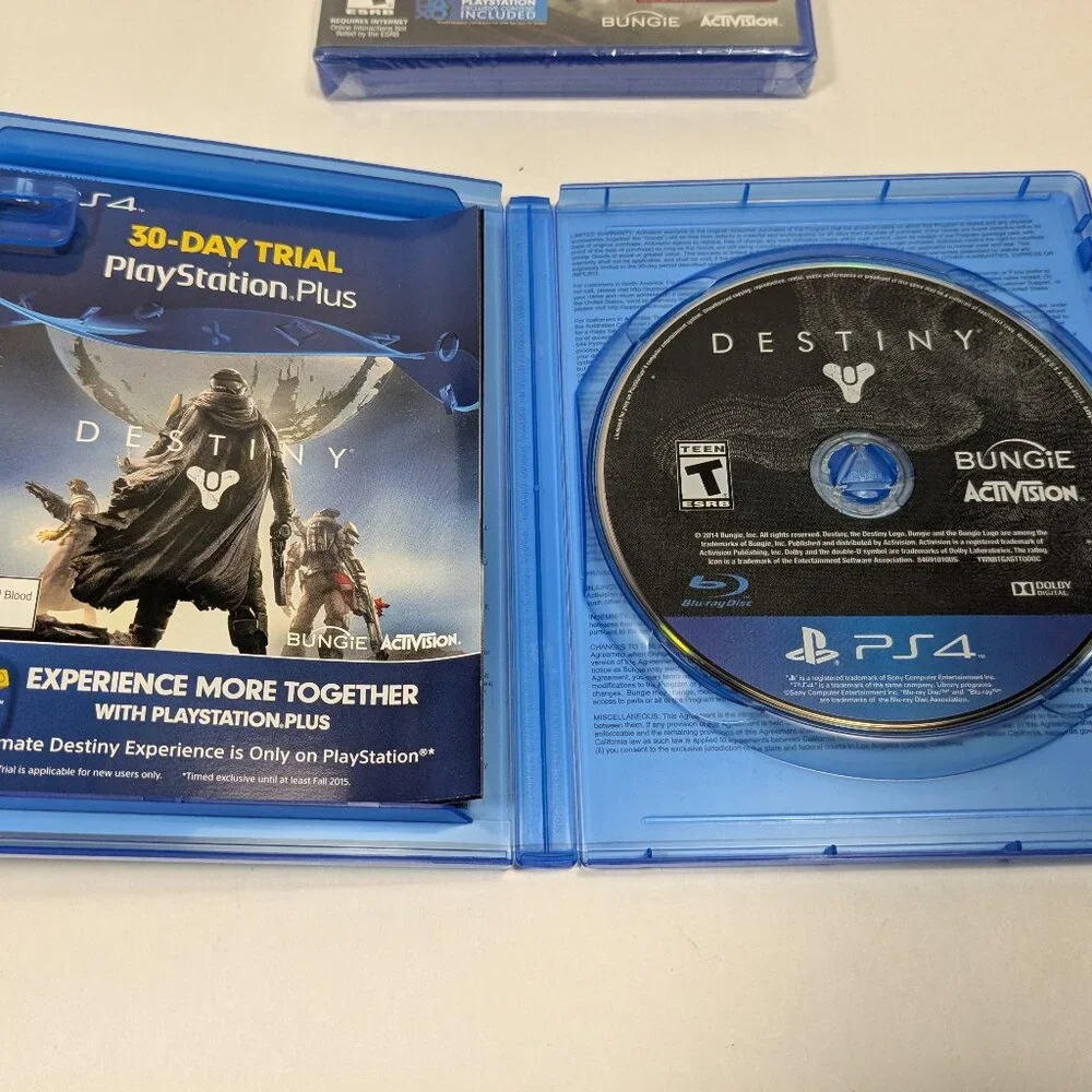 Destiny & Destiny 2 (New) PS4 Sony Playstation 4 First Person Shooter Game Lot 2